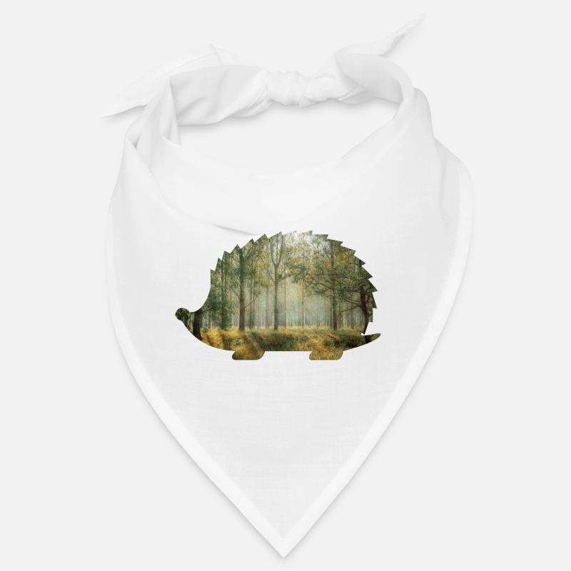 forêt 9 hérisson avec forêt Bandana