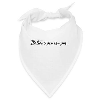 Italiano pro Semper - Bandana - Weiß - Vorne