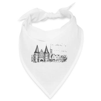 Lübeck - Bandana - Weiß - Vorne