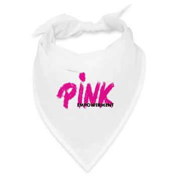 Pink Empowerment - Bandana - Weiß - Vorne