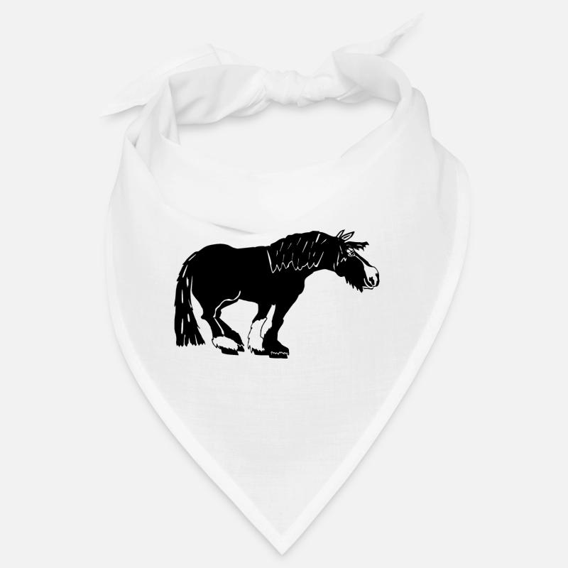 drôle Tinker noir, Tinker sport équestre Bandana