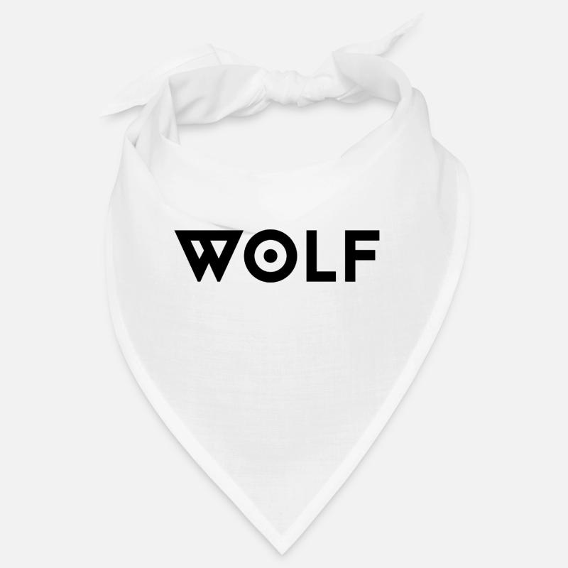 WOLF - Bandana - Weiß