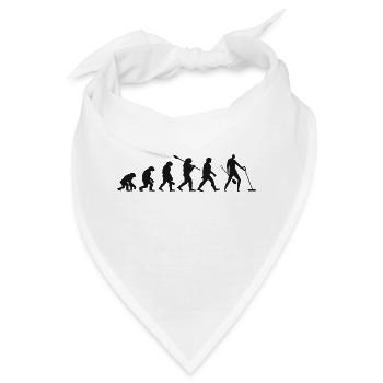 Evolution Treasure Hunter Metalldetektor - Bandana - Weiß - Vorne