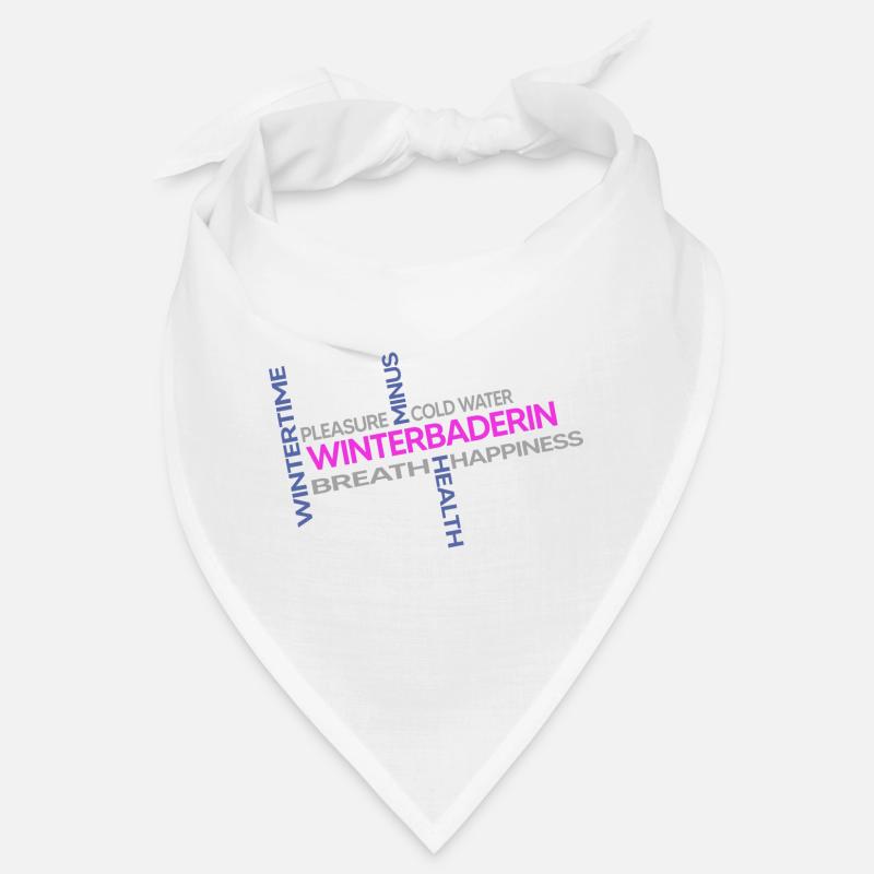 winter bather ice bath polar ice bath winter cold bath Bandana