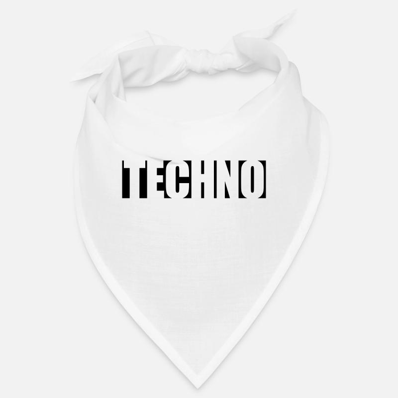 Logo Techno Musik Bandana