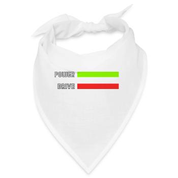Power Drive - Bandana - Weiß - Vorne