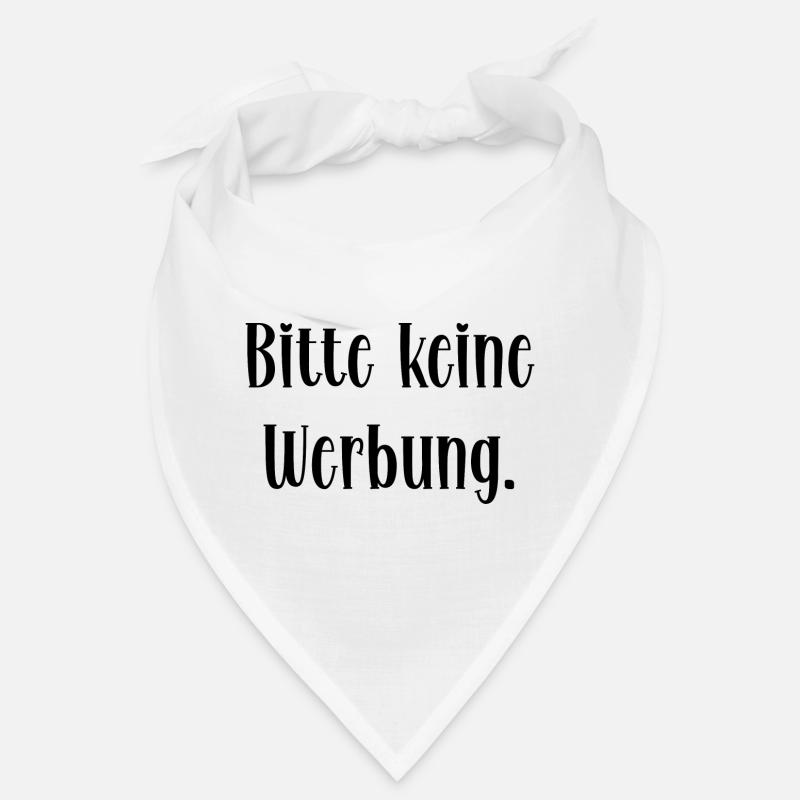 Bitte keine Werbung Bandana