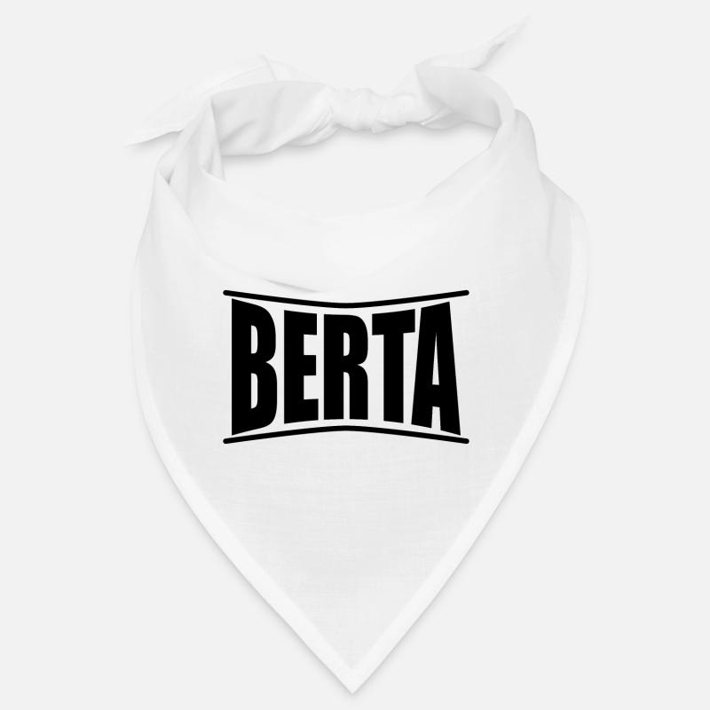 Berta T-Shirt Geschenkidee - Bandana - Weiß