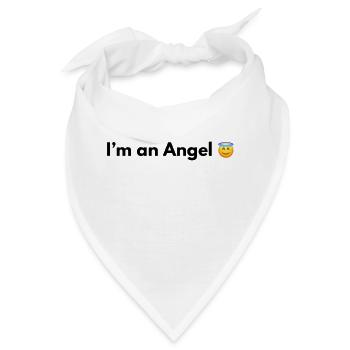I AM AN ANGEL - Bandana - Weiß - Vorne