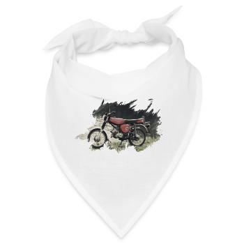 Enduro S51 - Bandana - Weiß - Vorne