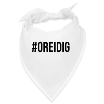 Oraidig bayrischer Ausdruck - Bandana - Weiß - Vorne