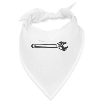 Zange - Bandana - Weiß - Vorne