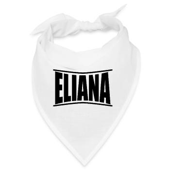 T-Shirt Eliana T-Shirt Geschenkidee - Bandana - Weiß - Vorne