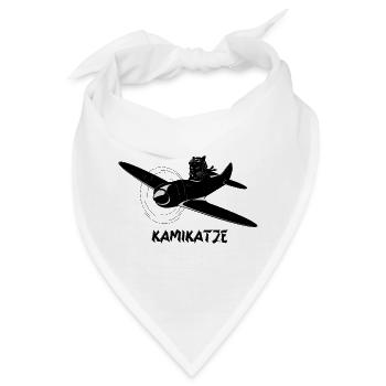 Kamikatze - Bandana - Weiß - Vorne