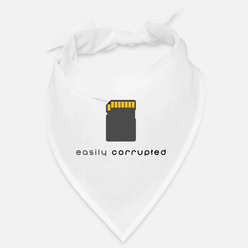 Easily corrupted - SD Card Bandana