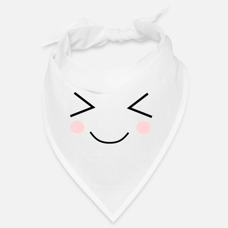 Kawaii Face Funny Bandana