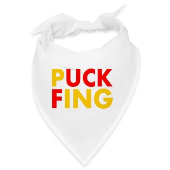 Puck fing - Bandana - Weiß - Vorne