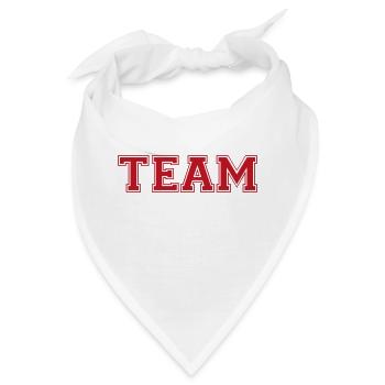 Team - Bandana - Weiß - Vorne