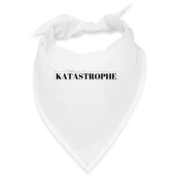 KATASTROPHE - Bandana - Weiß - Vorne