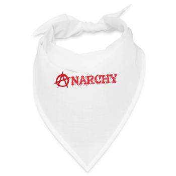 Anarchie - Bandana - Weiß - Vorne