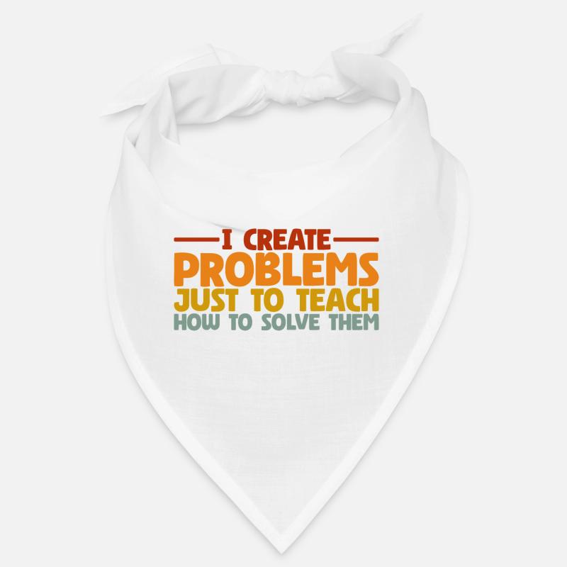 Math Teacher Pun Master Problem Bandana