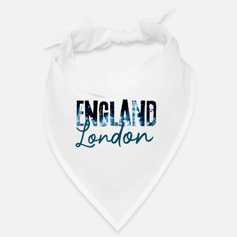 Imprimé de la silhouette nocturne de Londres Bandana