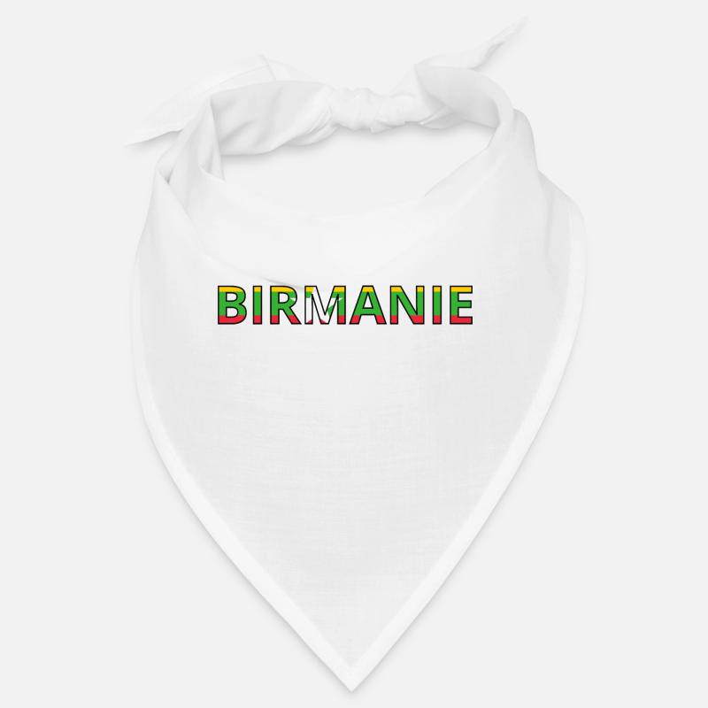 Drapeau Birmanie Bandana