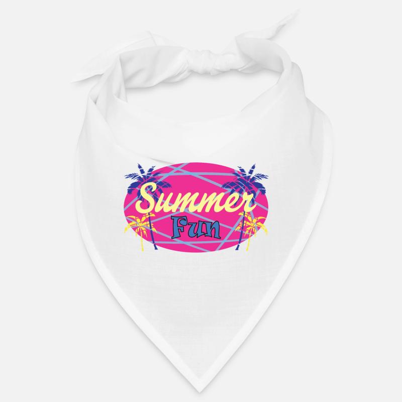 SUMMER FUN WITH PALM TREES Bandana