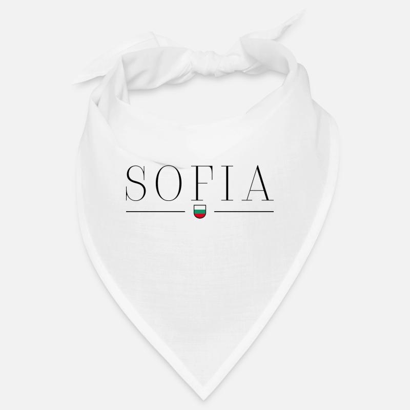 Sofia, Bulgarie T-shirt de conception de style Bandana