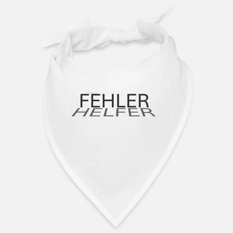 Fehler - Helfer: Optimistische Botschaft Bandana