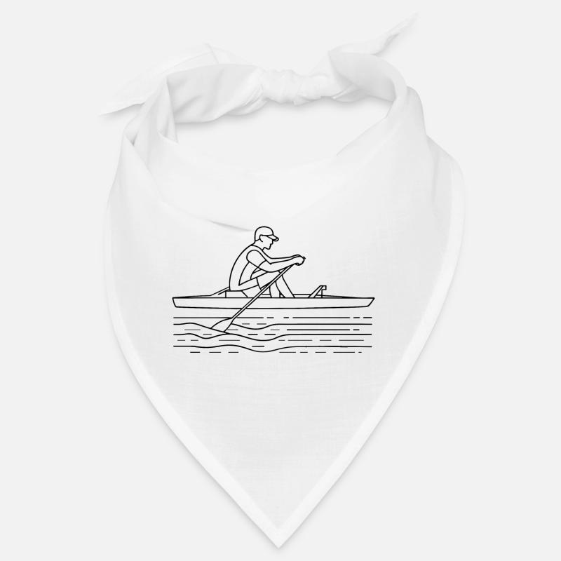 Rower Drawing Bandana