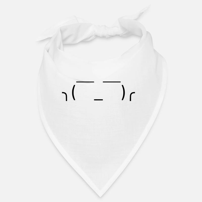 Just let it go! 🤷‍♂️ - Bandana - white
