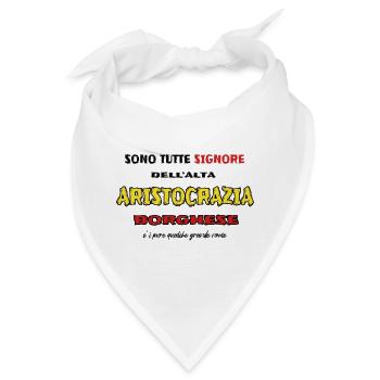Calboni, Herr der bürgerlichen Aristokratie - Bandana - Weiß - Vorne