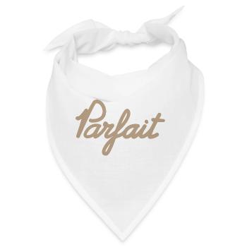 Perfekt – nur du - Bandana - Weiß - Vorne