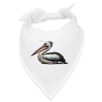 Pelikan - Bandana - Weiß - Vorne
