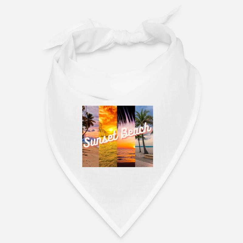 Plage du coucher du soleil Bandana