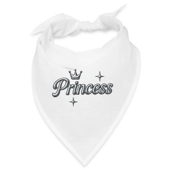 Prinzessin / Y2K Design - Bandana - Weiß - Vorne