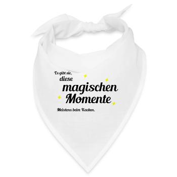 Magische Momente - Bandana - Weiß - Vorne