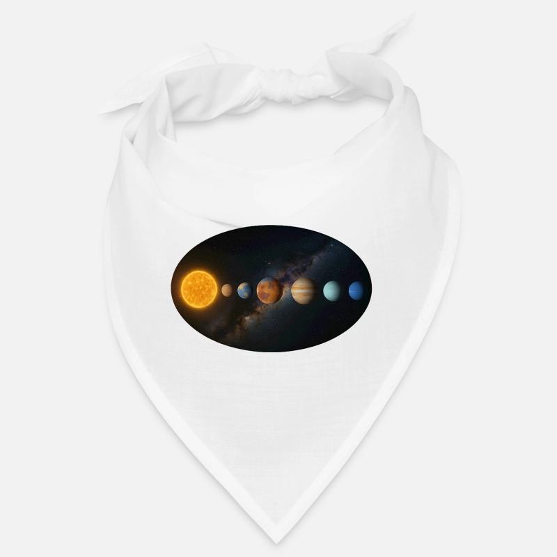 Soleil - Système solaire - Planètes Bandana