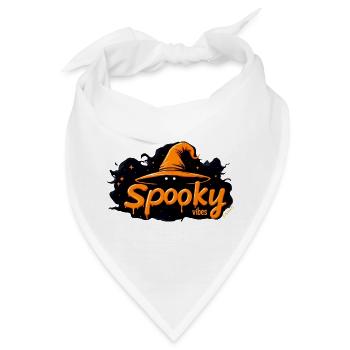 Spooky Vibes – Halloween-Magie und Nervenkitzel - Bandana - Weiß - Vorne