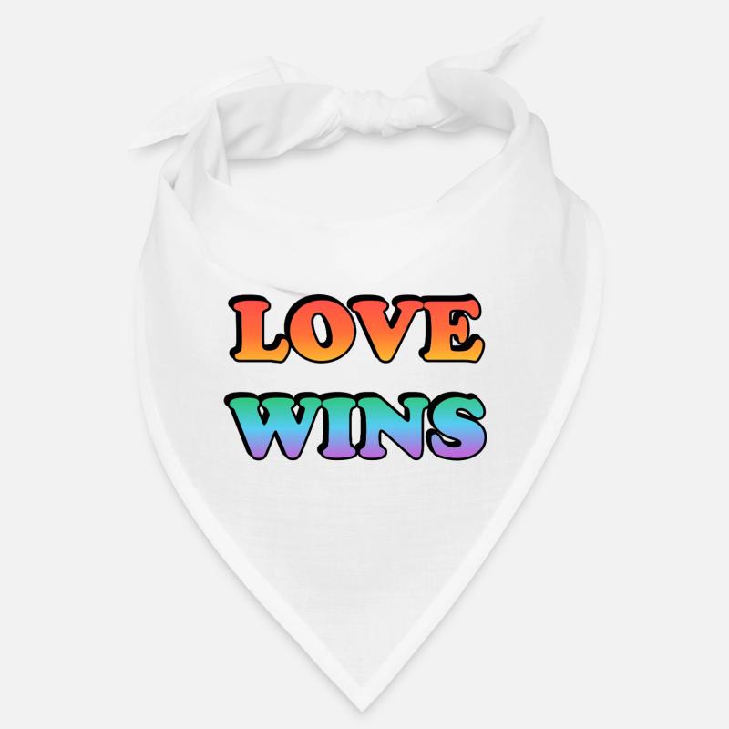 Liebe gewinnt Stolz Gradient Bandana