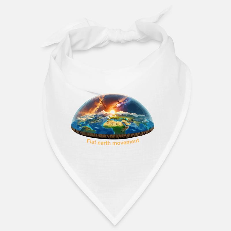 Bewegung der flachen Erde Bandana