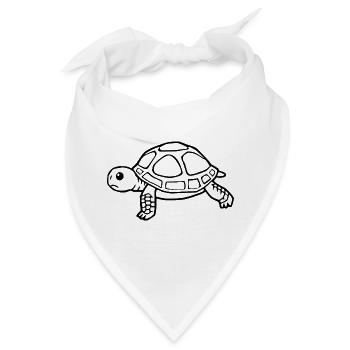 Schildkröten Schildkröten - Bandana - Weiß - Vorne