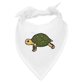 Schildkröten Schildkröten - Bandana - Weiß - Vorne