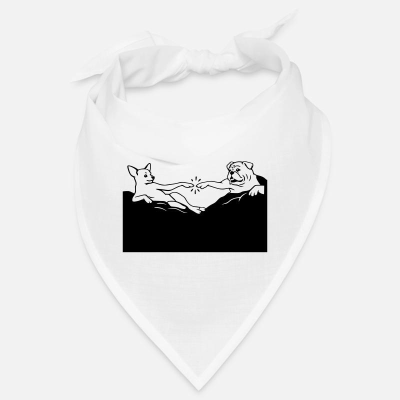 Die Erschaffung Hunde Michelangelo Bandana
