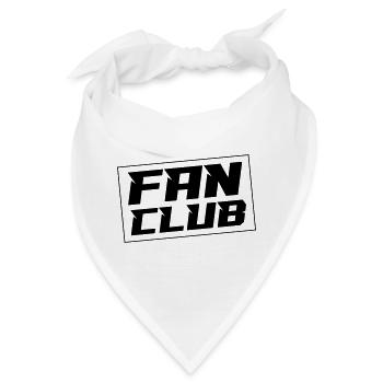 Fan Club - Bandana - Weiß - Vorne