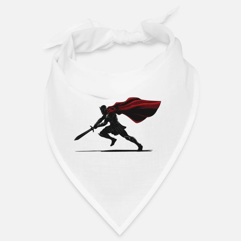 Spartan Warrior Shadow Sword Mascot Warrior Bandana