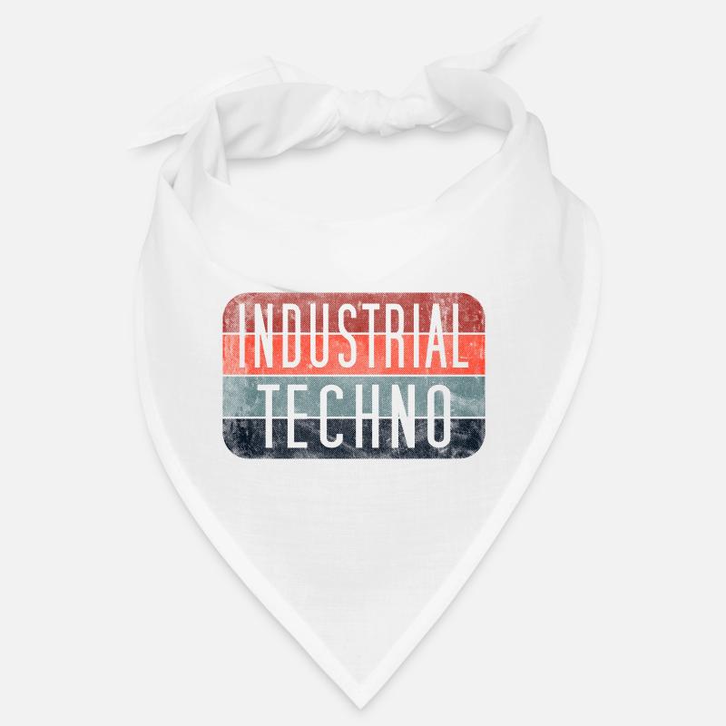 Industrial Techno Rétro Gradient Bandana