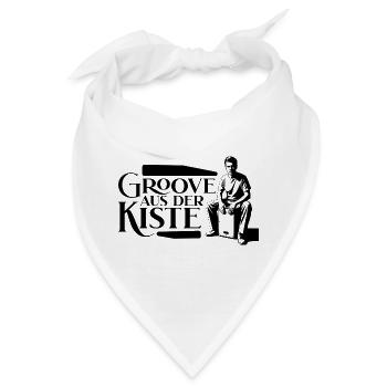 Cajon Groove Aus Der Kiste - Percussion - Bandana - Weiß - Vorne