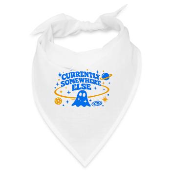 CURRENTLY SOMEWHERE ELSE - Bandana - Weiß - Vorne